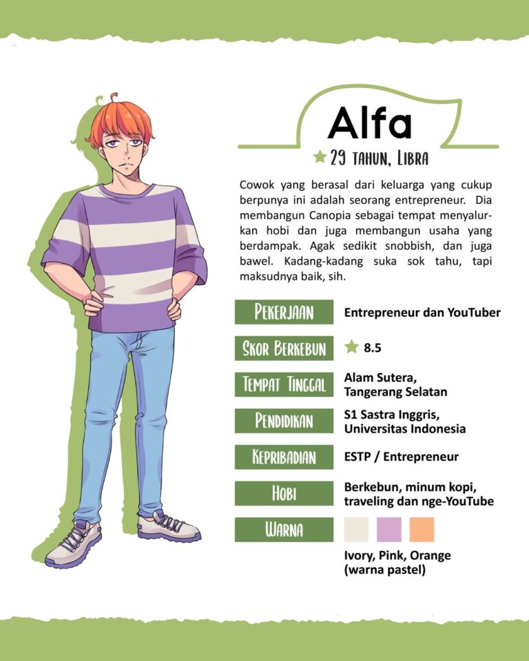Kawan Kebun: Alfa & Hikari
